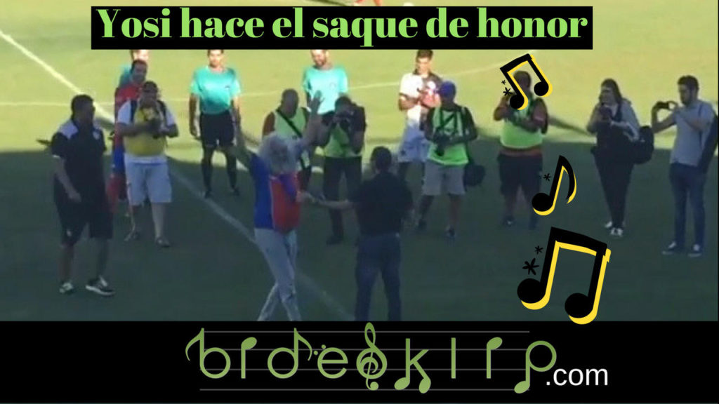Saque honor Yosi